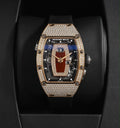 Richard Mille RM 037 "Red Lip" – 18ct Rose Gold, Diamond-Set, Red Jasper Dial