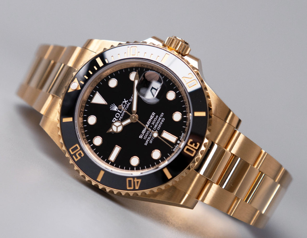 Rolex Submariner Date 126618LN (2026) – 18ct Yellow Gold, Black Dial, Black Cerachrom Bezel