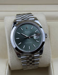 Rolex Datejust 41 126300 (2026) – Oystersteel, Mint Green Dial, Smooth Bezel, Jubilee Bracelet