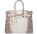 Hermès Birkin 35 Diamond Blanc Himalaya Matte Crocodile Limited Edition