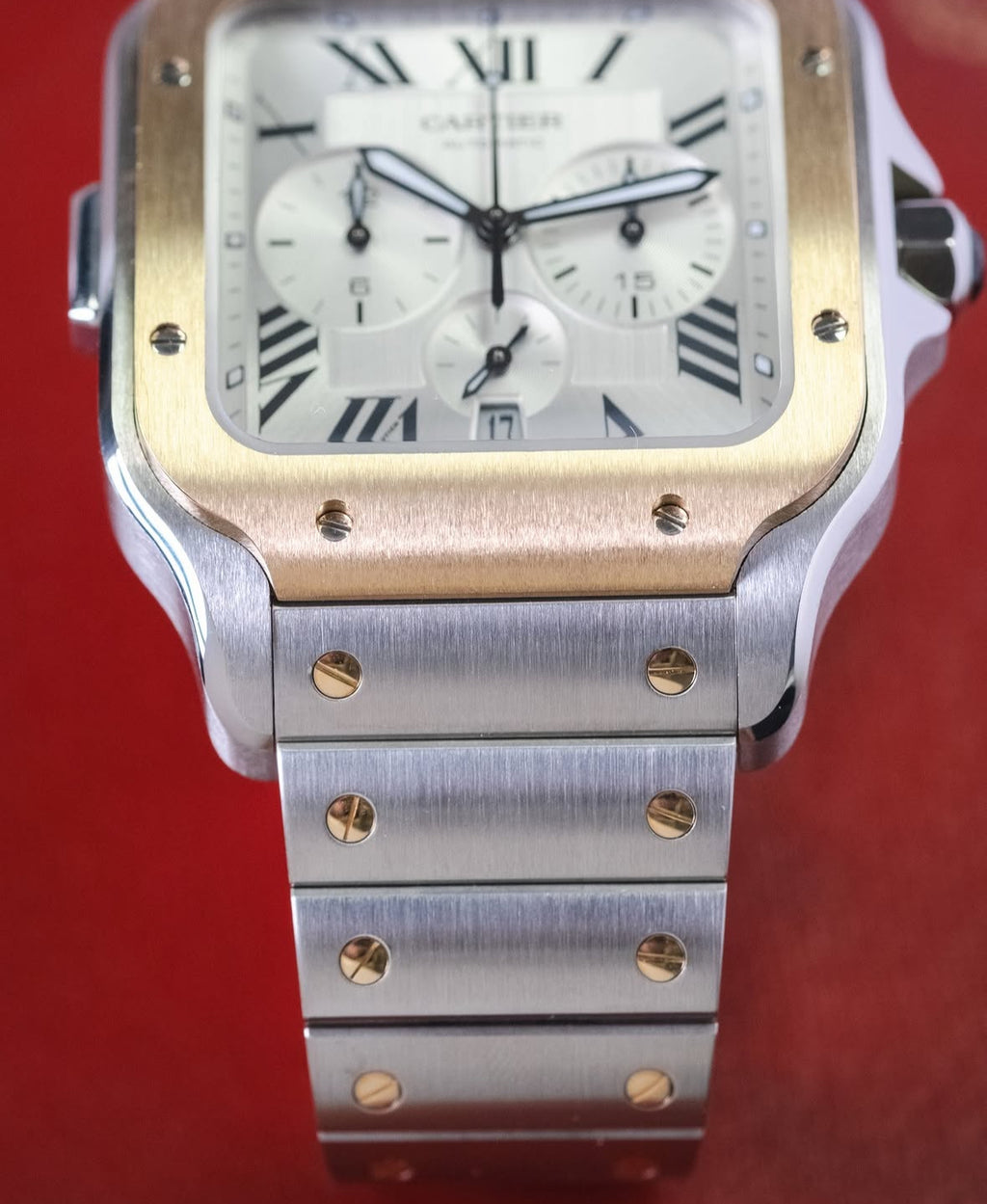 Cartier Santos de Cartier Watch, 2Tone (41mm, Men's XL, 2026) Unworn