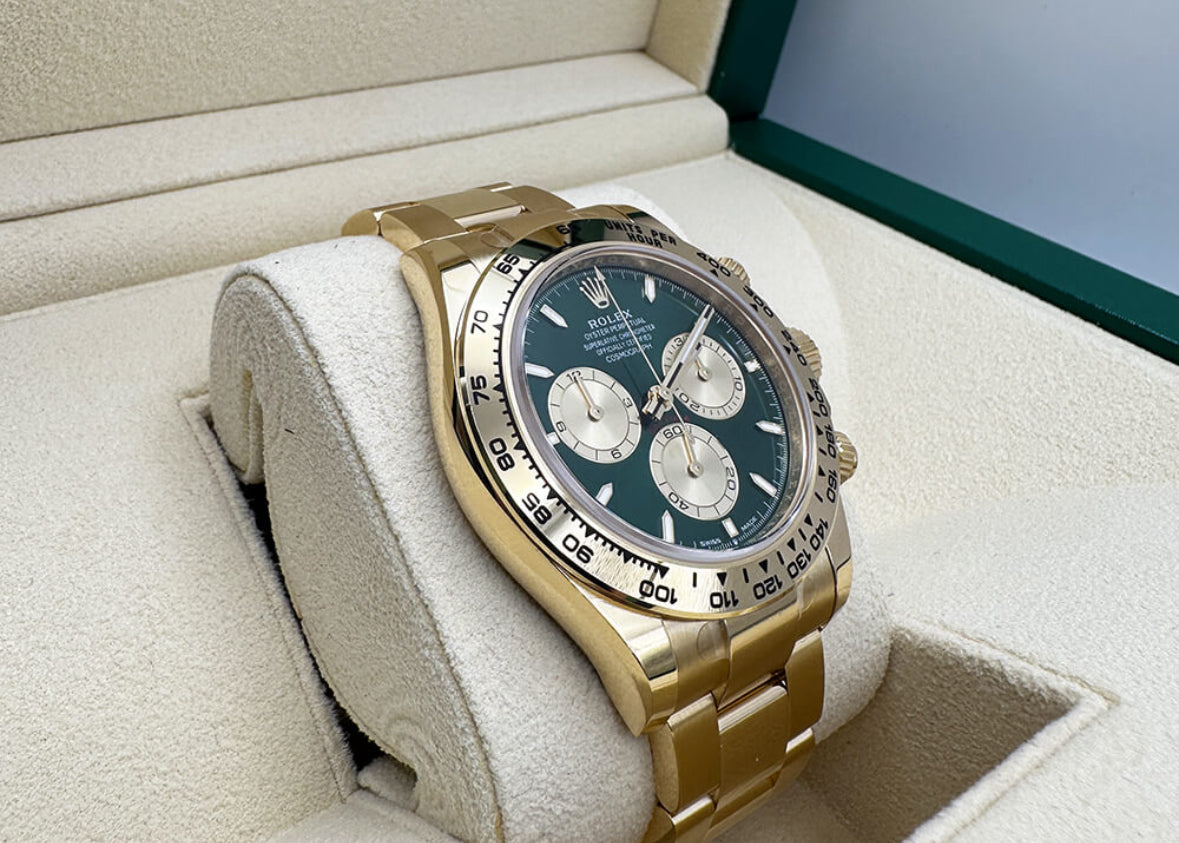 Rolex Daytona 126508 (2026) – 18ct Yellow Gold, Black Dial, Oyster Bracelet