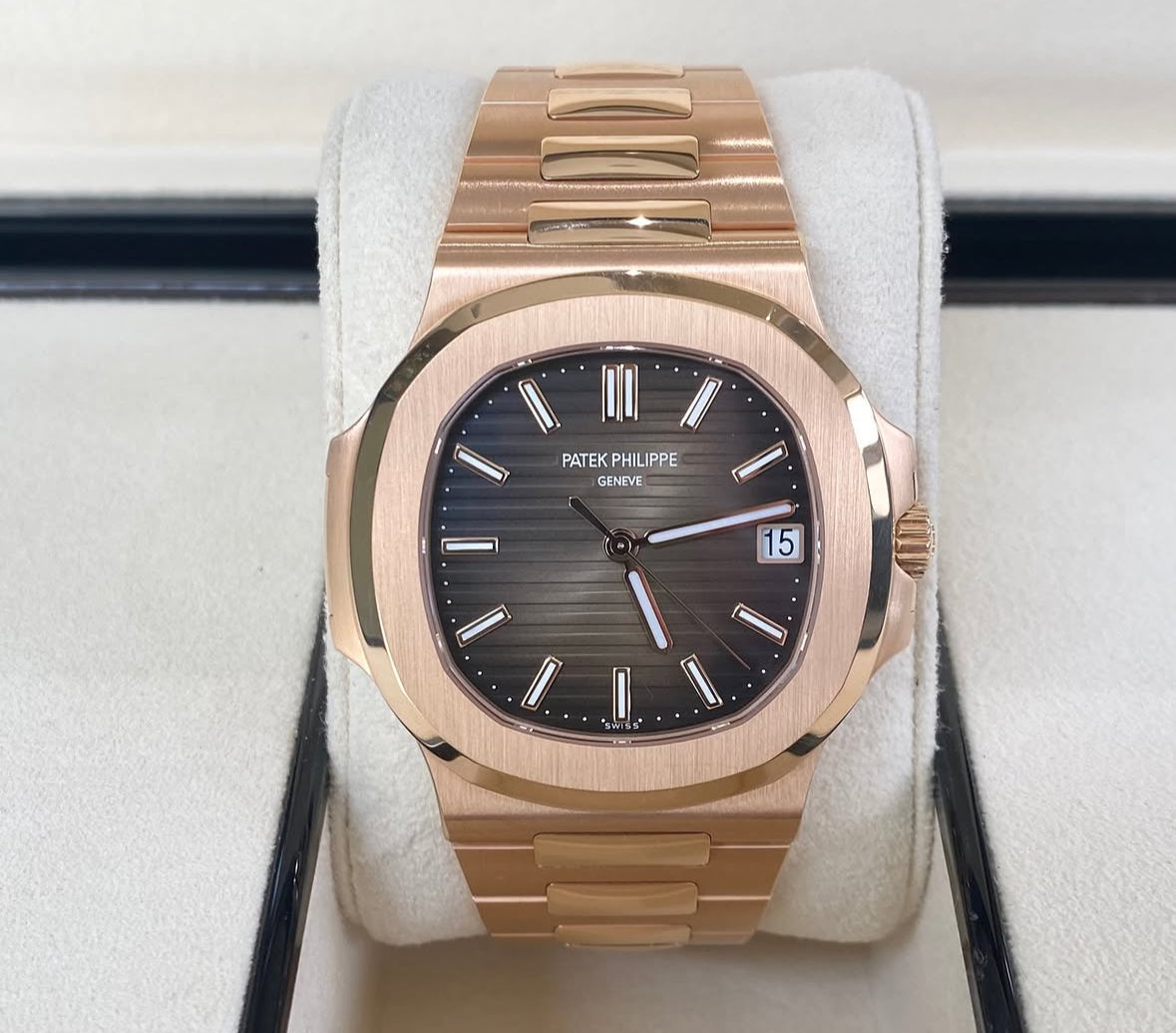 Patek Philippe Nautilus 5711/1R-001 – Chocolate Brown Dial, Rose Gold 2021