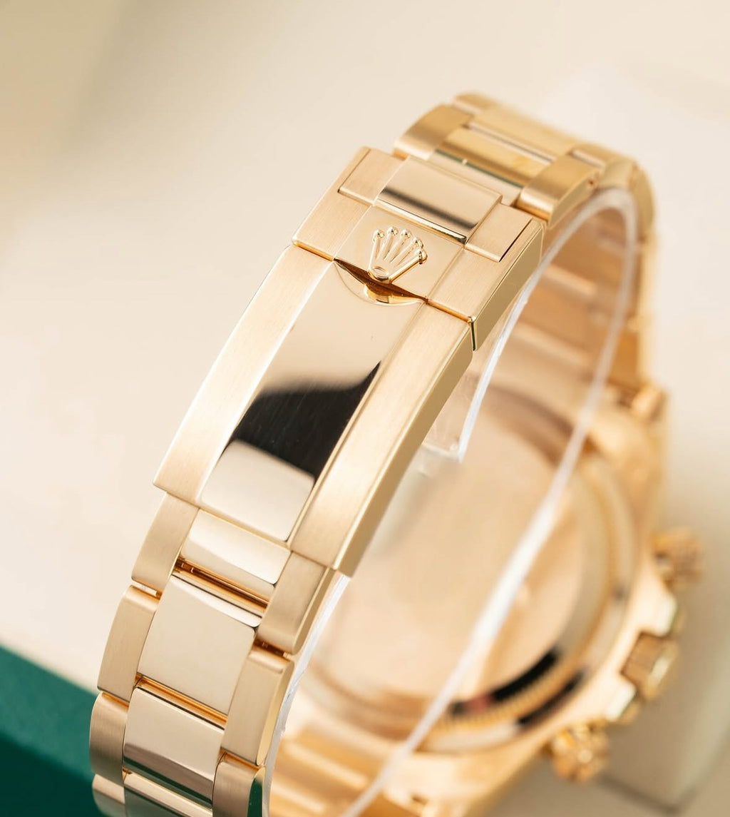 Rolex Daytona 126508 (2026) – 18ct Yellow Gold, Green Dial, Oyster Bracelet John Mayer