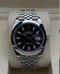 Rolex Datejust 41 126300 (2026) – Oystersteel, Black Dial, Smooth Bezel, Jubilee Bracelet