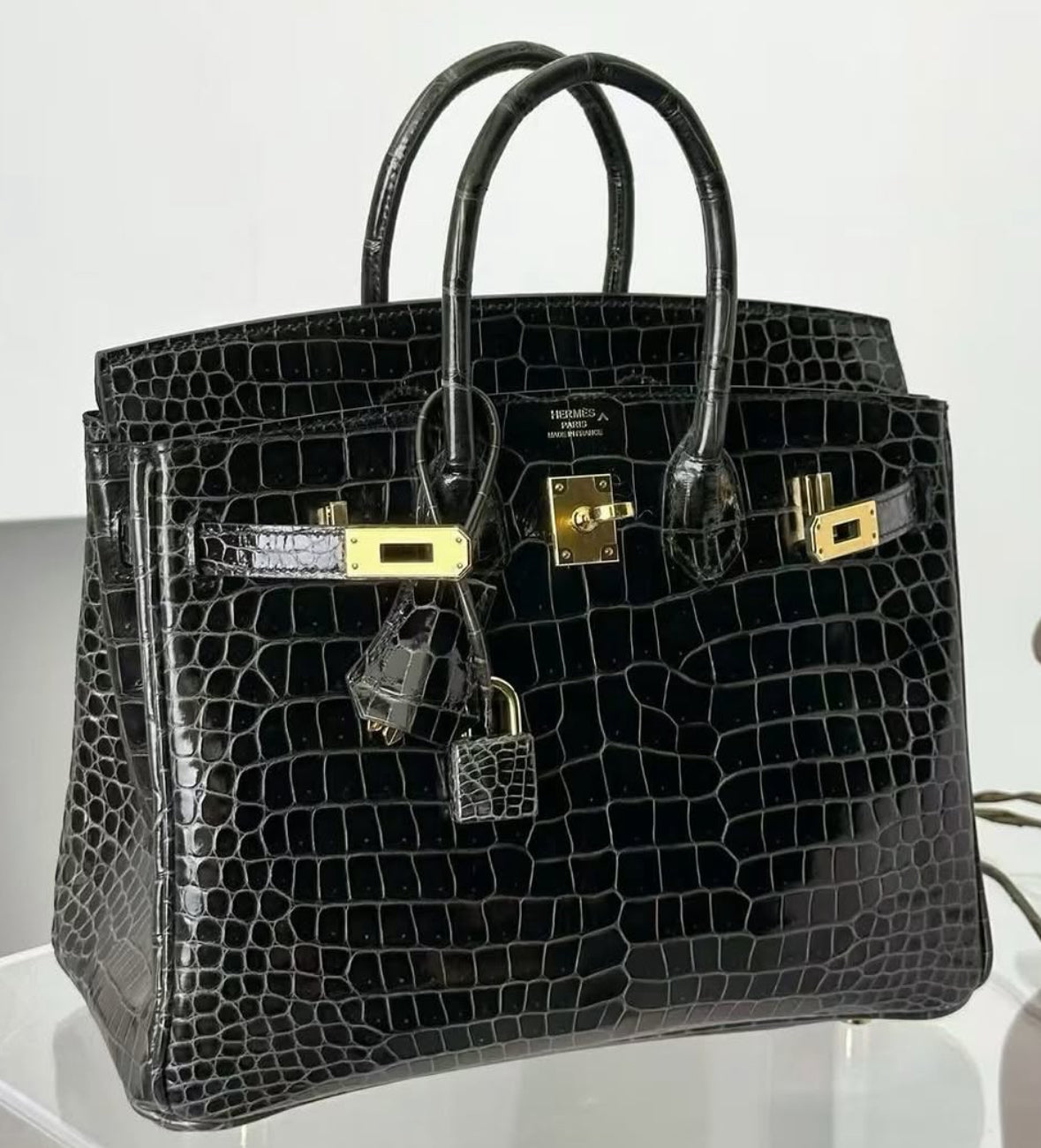Birkin 25 Black Crocodile (2026)