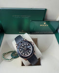 Rolex Yacht-Master 40 126655 (2026) – 18ct Everose Gold, Black Dial, Oysterflex