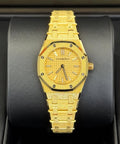 Audemars Piguet Royal Oak Mini Frosted Gold Quartz (Reference 67630BA.GG.1312BA.01) (2026)