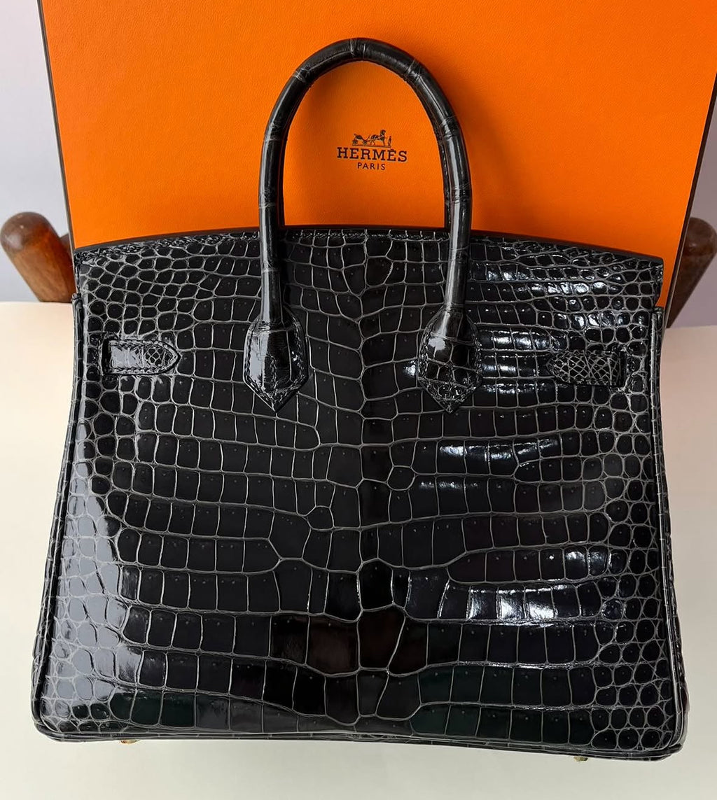 Birkin 25 Black Crocodile (2026)