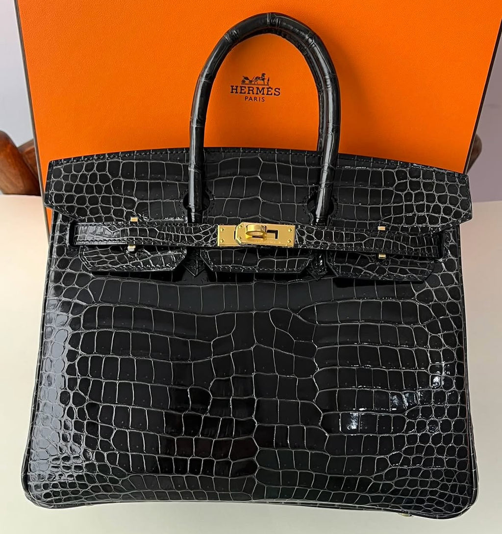 Birkin 25 Black Crocodile (2026)