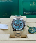 Rolex Cosmograph Daytona 126506 – Platinum, Ice Blue Diamond Baguette Dial (2026)