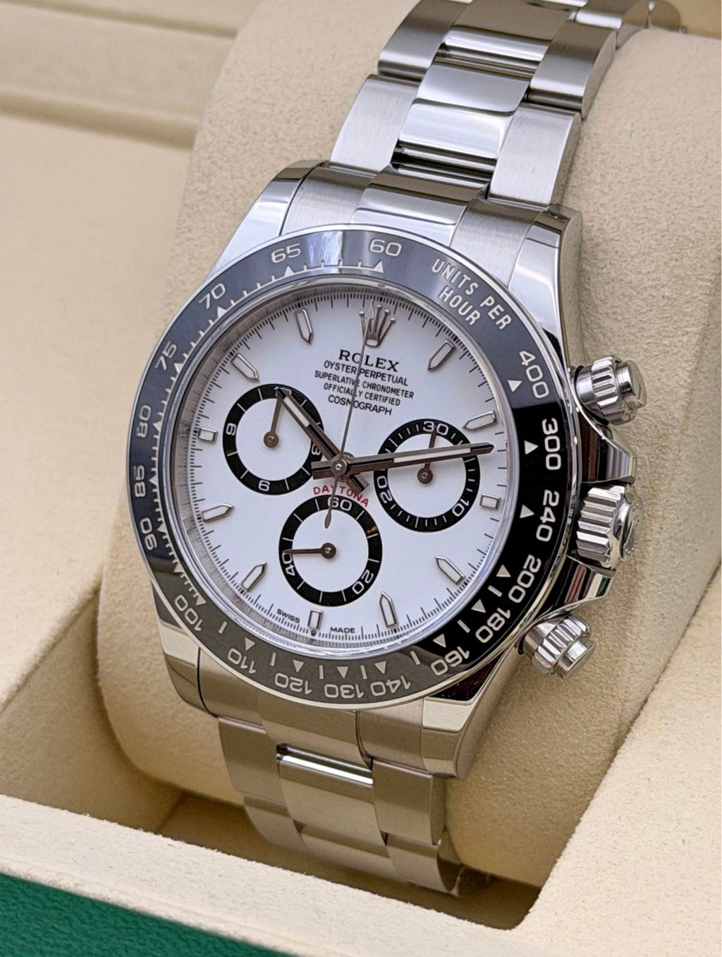 Rolex Cosmograph Daytona 126500LN "Panda" (2025) – Oystersteel, Box &amp; Papers, Unworn