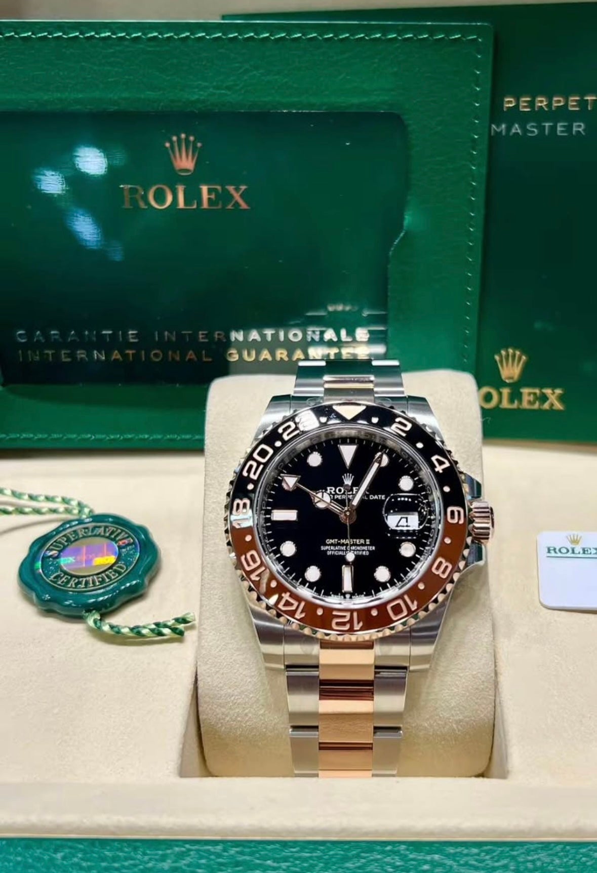 Rolex GMT-Master II 126711CHNR "Root Beer" (2026) – Steel &amp; 18ct Everose Gold, Box &amp; Papers