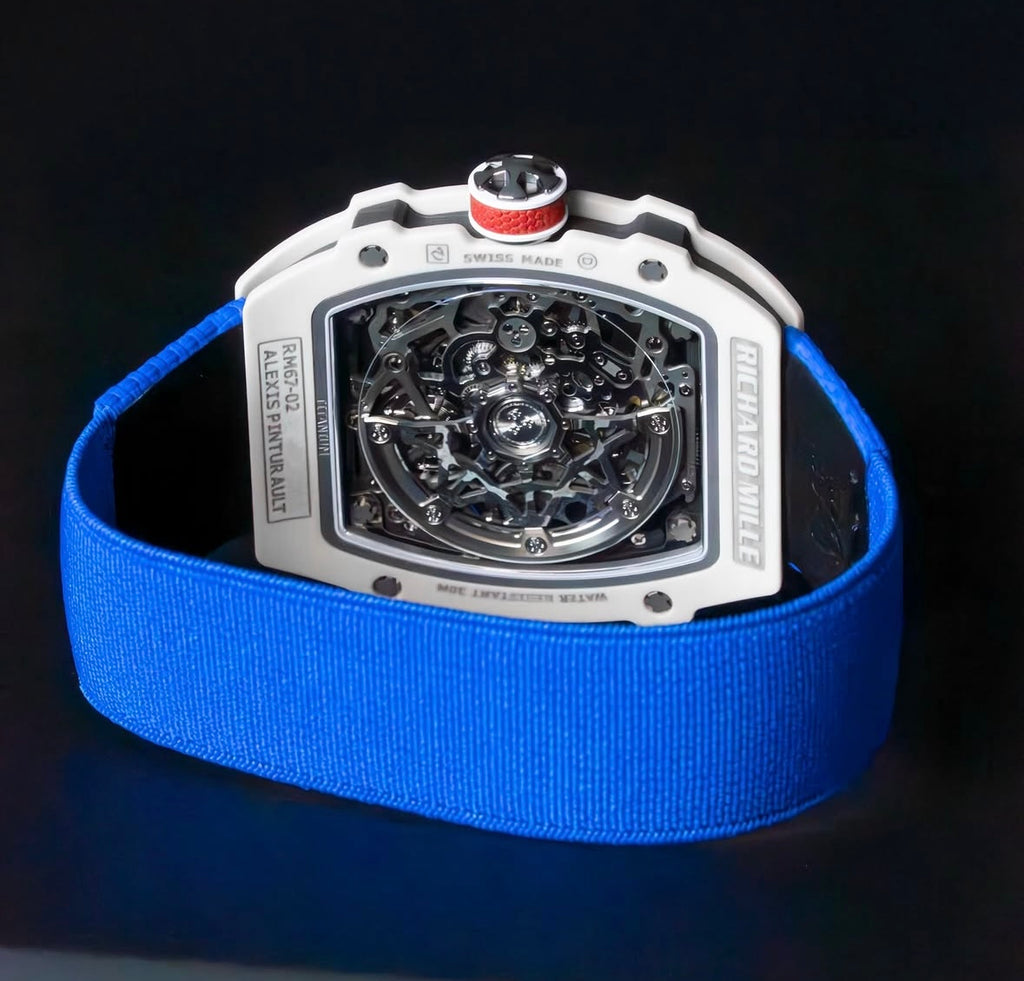Richard Mille RM 67-02 Automatic Alexis Pinturault – Tricolour Skeleton Dial