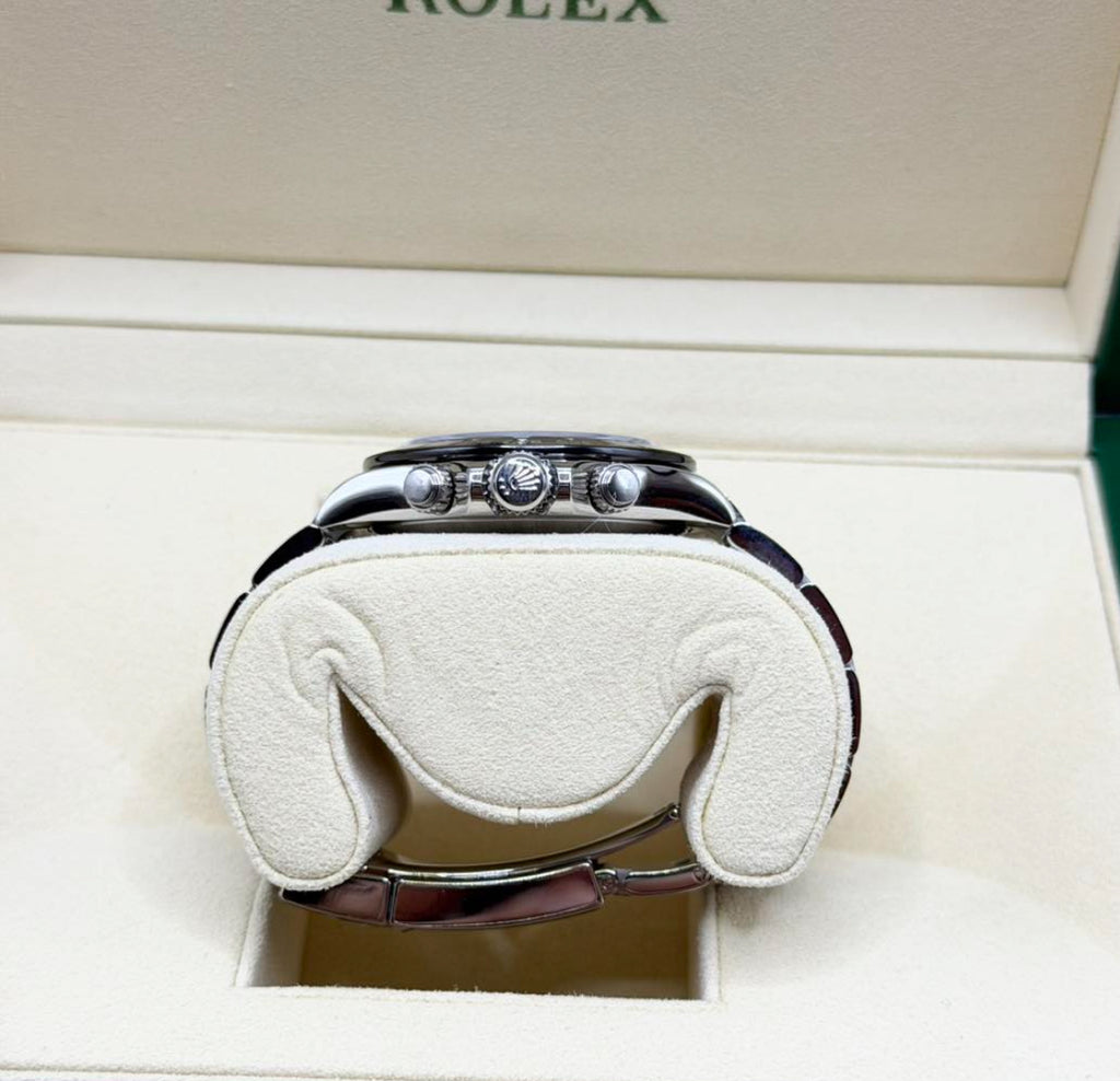 Rolex Daytona 126500LN (2026) – Oystersteel, Black Dial, Black Cerachrom Bezel "Reverse Panda"